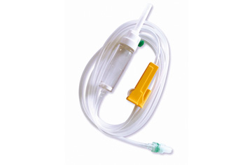 Infusion Set with Back Check Valve